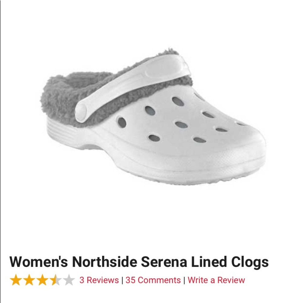 Women’s size 10 Serena lined clog